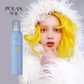 Hair Dye Mousse 250ml - Yellow Foam Form