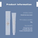 Hair Dye Cream 90g - Fade-proof Vibrancy Factory