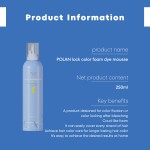 Hair Dye Mousse 250ml - Yellow Foam Form