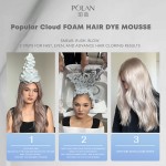 Foam Hair Dye Mousse - Semi-permanent Colorful Hues