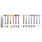 Hair Color Chart Swatch - 86 Shades Professional