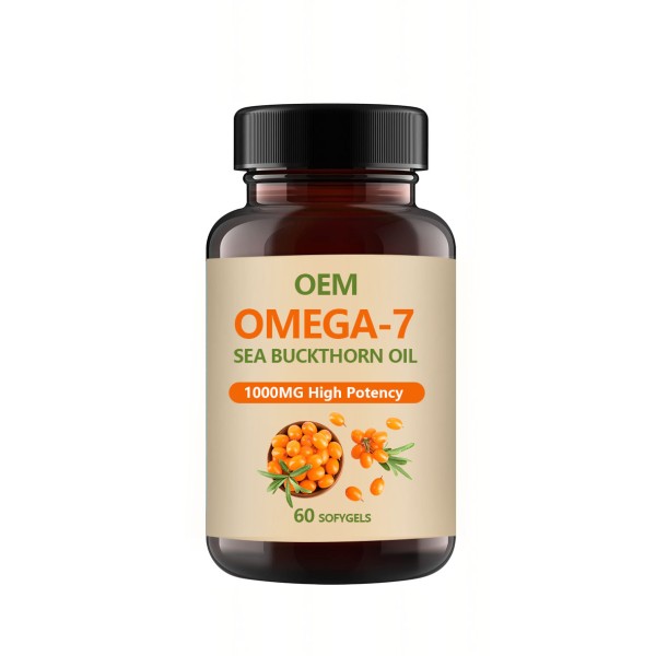 Sea Buckthorn Softgels - Omega 7 Supplement
