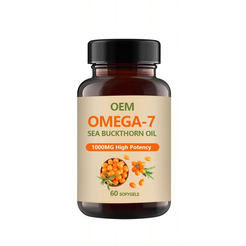 Sea Buckthorn Softgels - Omega 7 Supplement