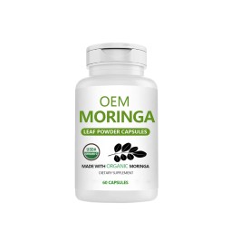 Moringa Leaf Capsules - Organic Extract Supplement
