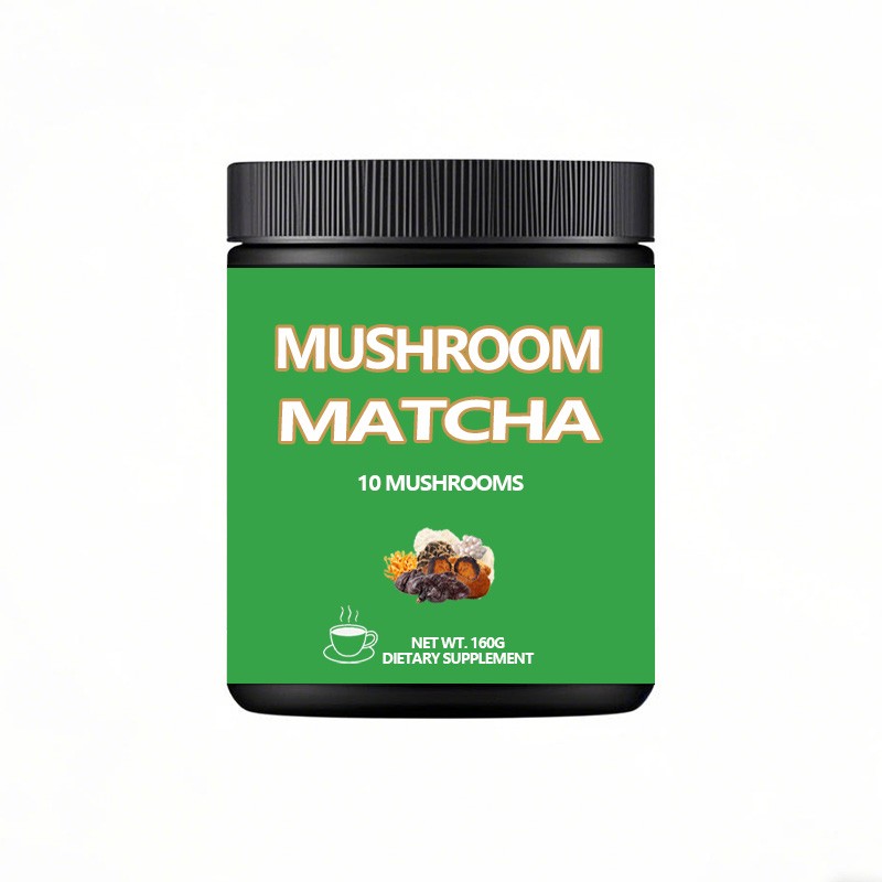 Mushroom Matcha Powder - Custom Energy Support Formula