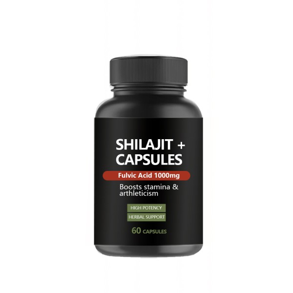Shilajit Capsules - Himalayan Energy Supplement