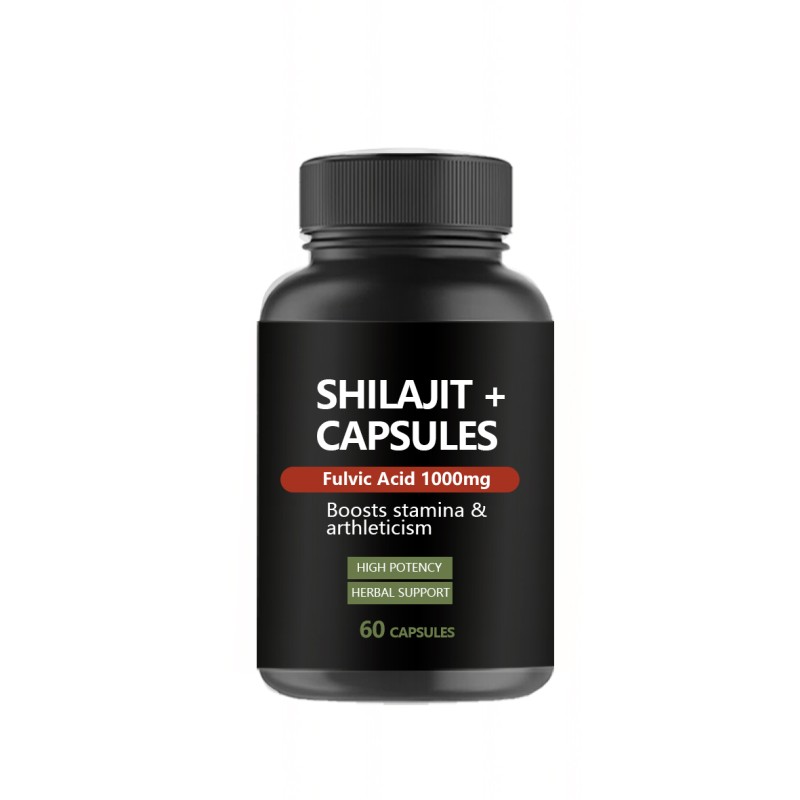 Shilajit Capsules - Himalayan Energy Supplement