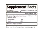 Cordyceps Capsules - Organic Mushroom Extract