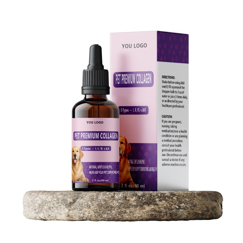 Pet Collagen Drops - Bovine Liquid Supplement