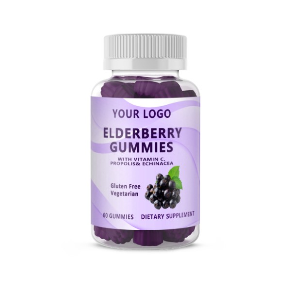 Elderberry Gummies - Vitamin C Zinc Supplement