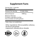 Broccoli Seed Capsules - Organic Extract Supplement