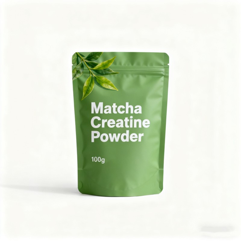 Matcha Creatine Powder - Private Label Supplement Factory