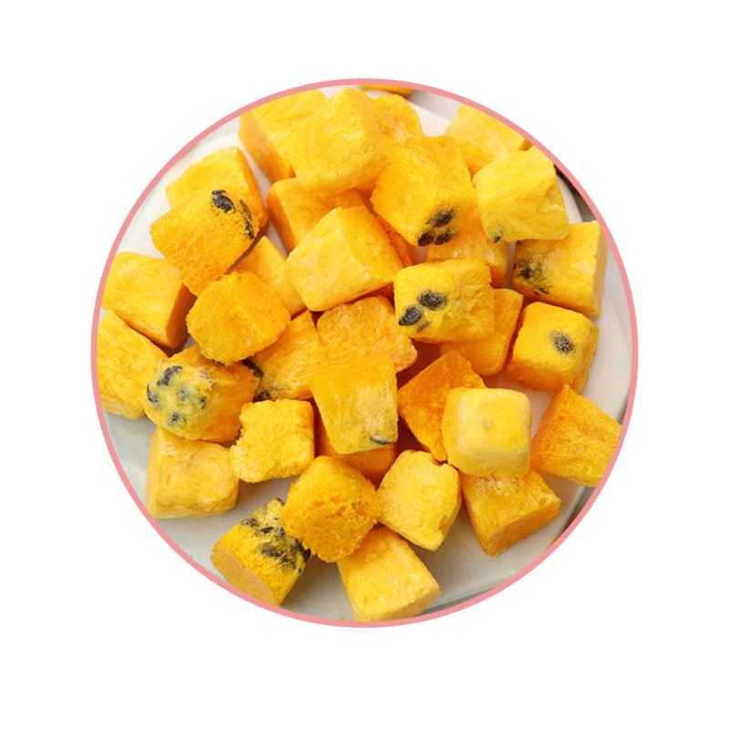 Freeze Dried Passion Fruit - OEM Fruit Cubes