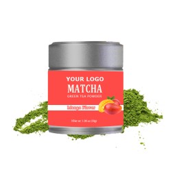 Mango Matcha Powder - Custom Flavored Green Tea