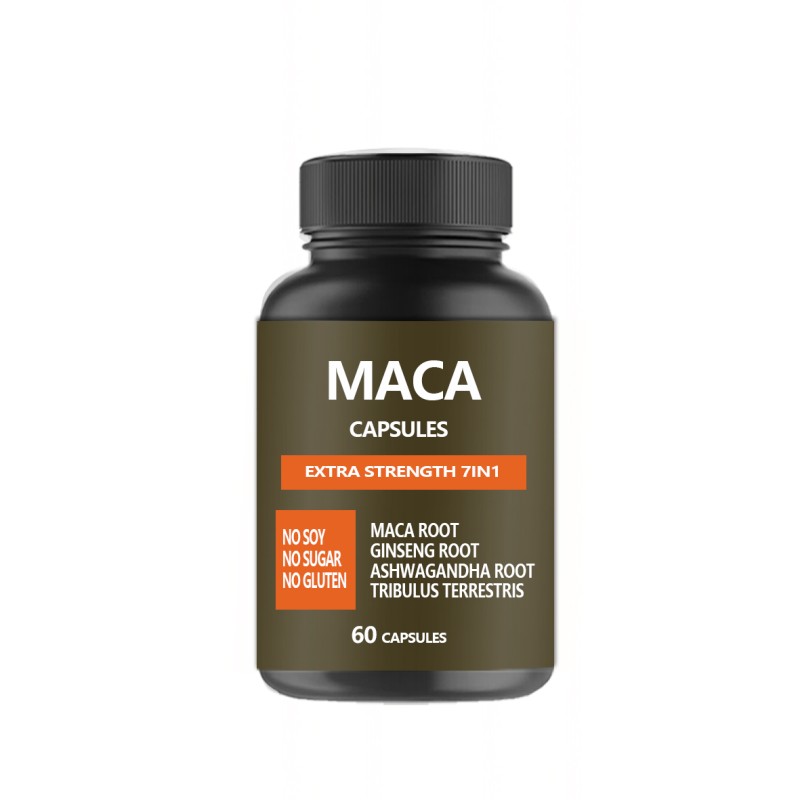Maca Root Capsules - OEM Coffee Powder Supplement
