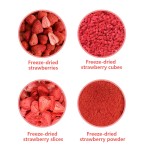 Freeze Dried Strawberry - Natural Sugar Free Snack