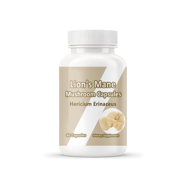 Lion's Mane Capsules - Focus Support Supplement