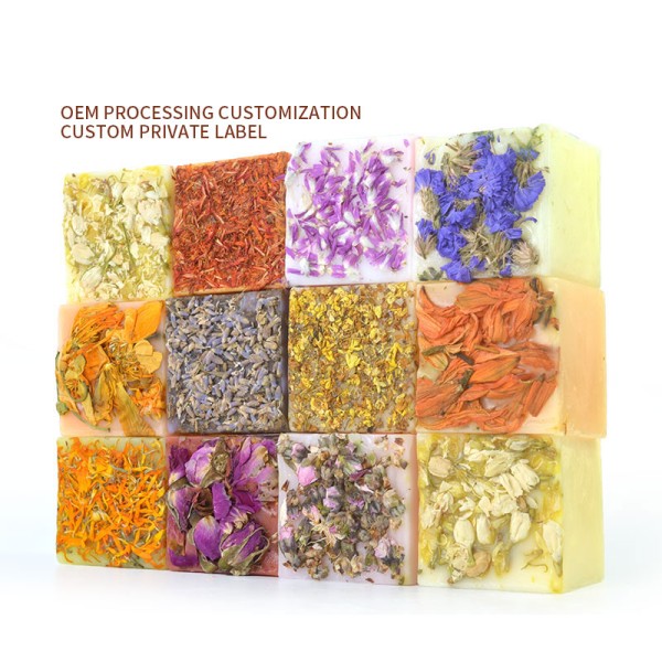 Handmade Soap Manufacturer - Private Label Plant Flower Cleansing