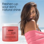 Rose Face Scrub - Natural Whitening Cleansing Gel