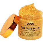 24K Gold Scrub - Face Exfoliating Anti Aging Factory
