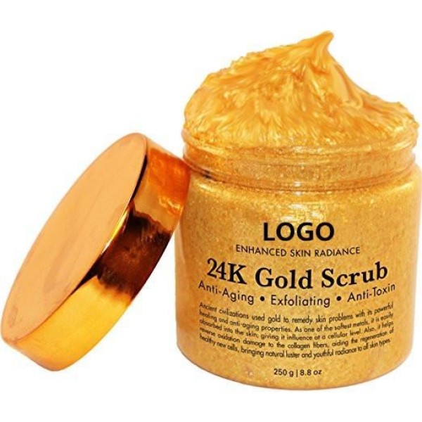 24K Gold Scrub - Face Exfoliating Anti Aging Factory