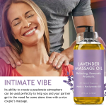 Body Massage Oil - Lavender Soothing Relaxation