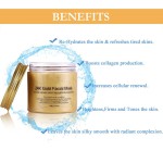 24K Gold Mask - Collagen Anti Wrinkle Face Mask