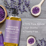 Body Massage Oil - Lavender Soothing Relaxation
