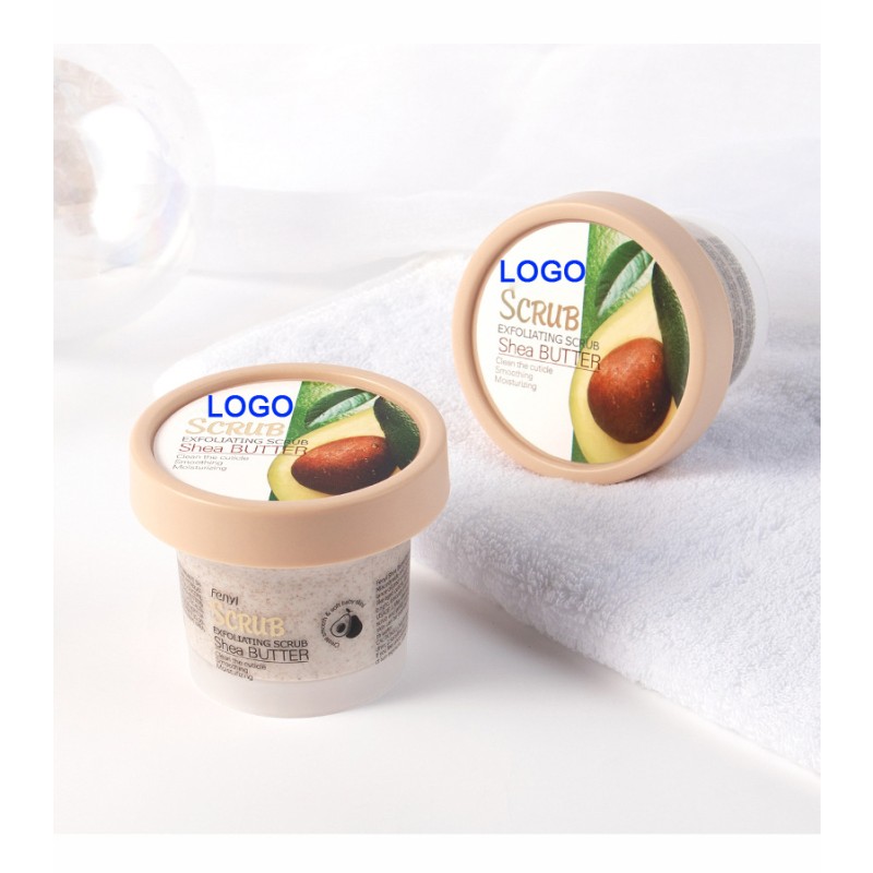 Peach Body Scrub - Organic Fruit Sugar Exfoliating