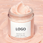 Vegan Body Scrub - Organic Whitening Peeling Formula