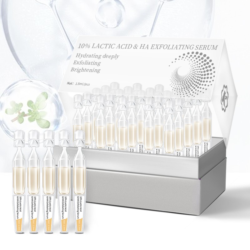 Lactic Acid Serum 10% - Organic Vegan Exfoliating