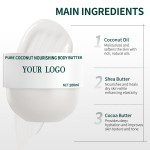 Honey Body Butter - Organic Coconut Soothing Care