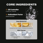 Men Face Wash Factory - OEM Deep Cleansing Pores Oil Blackhead