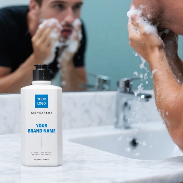 Men Face Wash Manufacturer - Private Label Bamboo Reduce Oil Refreshing