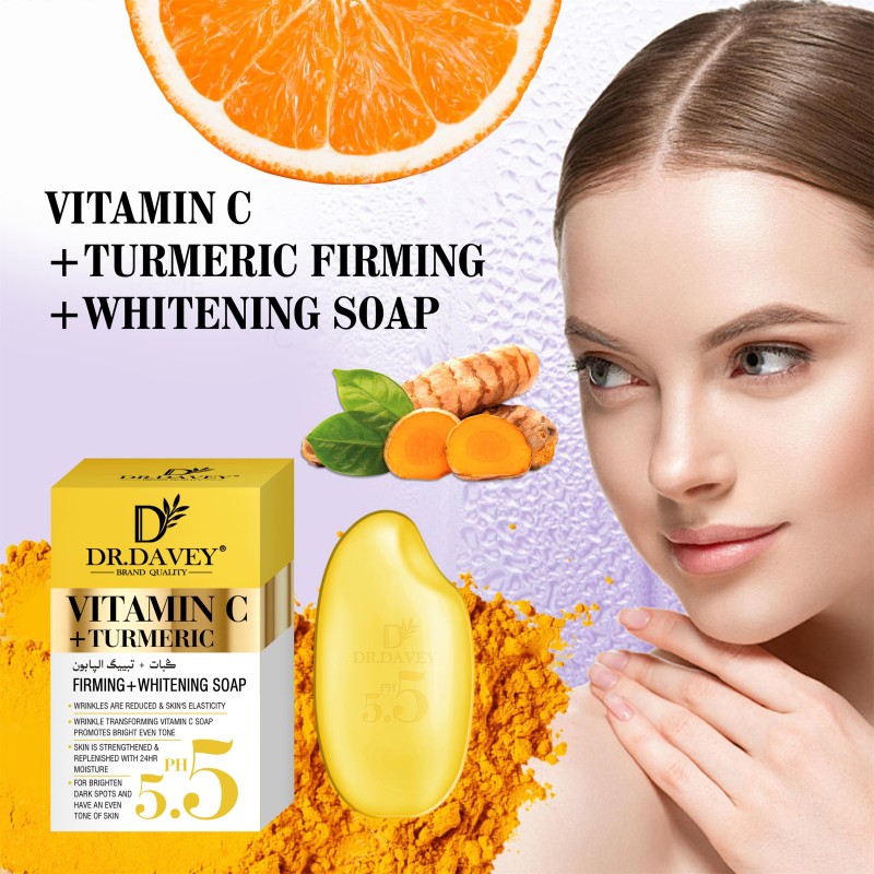 Face Soap - Turmeric Vitamin C Lightening Bar