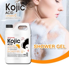 Vitamin C Shower Gel - OEM Kojic Acid Body Wash Manufacturer