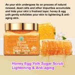 Body Scrub - Egg Yolk Honey Exfoliating Formula