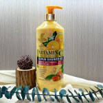 Body Scrub Shower Gel - Vitamin C Double Whitening