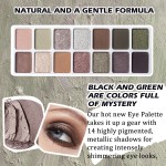 Eyeshadow Palette Factory - 14 Colors Luxurious Shimmer Rich