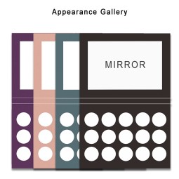 Eyeshadow Tray Factory - OEM 9 12 15 Color Matte Nude