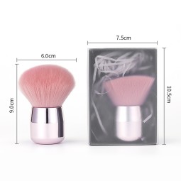 Makeup Brush Manufacturer - Single Handle Vegan Mineral Powder