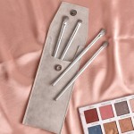 Eyeshadow Brush Set Manufacturer - 2021 Hot Selling 4pcs Silver Bag