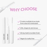 Brow Gel Factory - White Tube Clear Strong Hold Wholesale