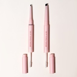 Eyebrow Pencil Manufacturer - OEM Double Head Waterproof 2in1