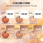 Body Highlighter Manufacturer - Private Label Glitter Cream Shimmer