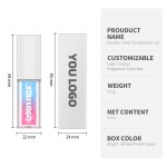 Lip Oil Manufacturer - Custom Plumping Natural Two Tone Fruit