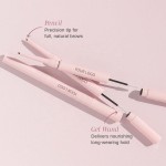 Eyebrow Pencil Manufacturer - New 2 in 1 Pencil with Gel