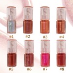 Lip Gloss Set Factory - Diamond Shine 8 Glitter Non Sticky