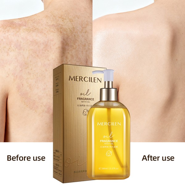 Bath Oil 380ml - Moisturizing Brightening Scented