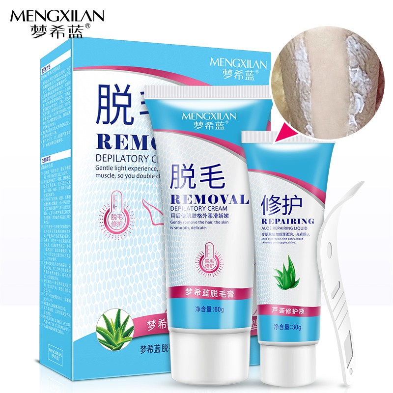 Hair Removal Cream - Painless Herbal Formula